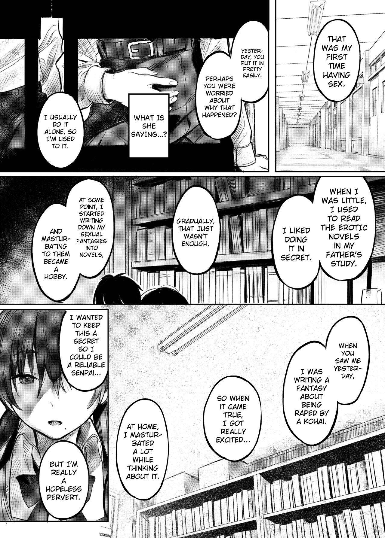 Hentai Manga Comic-Kunikida Senpai's Secret-Read-27